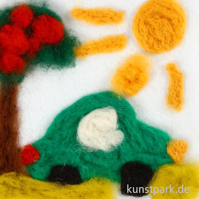 Artikelbild 3 des Artikels “XXL Set - Bastelmaterial zum Filzen für ca. 20 Personen “