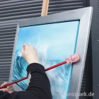 Artikelbild 3 des Artikels “Malstock mit Lederknauf “