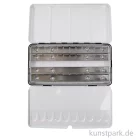 Artikelbild 3 des Artikels “Aquarell-Leerkasten aus Metall für 48 halbe oder 24 ganze Näpfe “