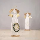 Artikelbild 3 des Artikels “Bastelset Engelmanufaktur - 2 Weihnachtsengel Figuren aus Gips “
