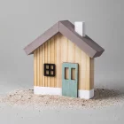 Artikelbild 3 des Artikels “Bastelset Holzhaus, Natur, 11,5 x 3,5 x 11 cm, 6-teilig “