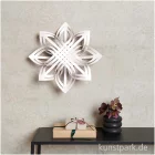 Artikelbild 3 des Artikels “Bastelset Webstern mit 20 Papierstreifen, Weiß, 40 cm “