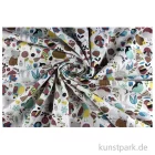 Artikelbild 3 des Artikels “Baumwollstoff - Waldtiere - 1 m x 1,6 m “