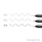 Artikelbild 3 des Artikels “COPIC Multiliner Set - Grautöne + Schwarz, 0,5 mm “