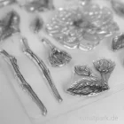 Artikelbild 3 des Artikels “CraftEmotions Clear Stamps - Rosen und Zweige, DIN A5 “