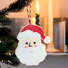 Artikelbild 3 des Artikels “DIY-Set - Diamond Painting, Anhänger Weihnachtsmann, 9 x 11 x 0,2 cm “