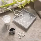 Artikelbild 3 des Artikels “DIY Set - Tablett Gießen mit Terrazzo, Schwarz, Weiß “