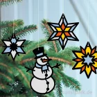 Artikelbild 3 des Artikels “Fensterbilder Bastelset - WINTER Transparent “