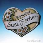 Artikelbild 3 des Artikels “Gießform - Haus-Türschild, Herz “