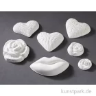Artikelbild 3 des Artikels “Gießform - Seife, Herz, Rosen, Kuss “