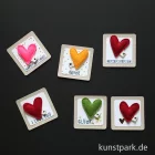 Artikelbild 3 des Artikels “Good old friends - Filzherzmagnet, Danke “