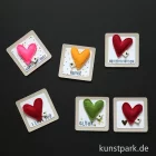 Artikelbild 3 des Artikels “Good old friends - Filzherzmagnet, Herz “