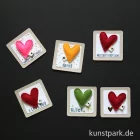 Artikelbild 3 des Artikels “Good old friends - Filzherzmagnet, I love You “