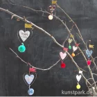 Artikelbild 3 des Artikels “Good old friends - Mini Pompon Herzen - Glückwunsch “