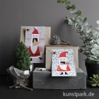 Artikelbild 3 des Artikels “Good old friends - Weihnachtskrümelkarte, Stern, Merry Christmas “