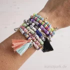 Artikelbild 3 des Artikels “Heishi Perlen Set mit Schmuckzubehör, Rosé “