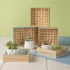 Artikelbild 3 des Artikels “Holz Deko Tablett Set, Natur, 31,5 x 21,5 x 3 cm, 6-teilig “