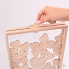 Artikelbild 3 des Artikels “Holz-Gästebuch mit Herzen, zum Stellen, 35x26x4 cm “
