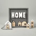 Artikelbild 3 des Artikels “Holz Streuteile Mini Haus, Natur, 2,5-3,5 cm, 24 Stück “