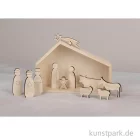 Artikelbild 3 des Artikels “Holzdeko Krippenfiguren, Natur, 1-7,5 cm, Stärke 6 mm, 12 Stück “