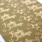 Artikelbild 3 des Artikels “Kreativ Sticker - Frohe Festtage, Gold, 10 x 23 cm “