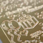 Artikelbild 3 des Artikels “Kreativ Sticker - Herzlichen Glückwunsch 2, Gold, 10 x 23 cm “