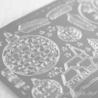 Artikelbild 3 des Artikels “Kreativ Sticker - Weihnachten 2, Silber, 10 x 23 cm “