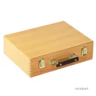 Artikelbild 3 des Artikels “Malkoffer, Holz, Klein, 28 x 21,5 x 8 cm “