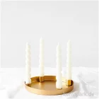 Artikelbild 3 des Artikels “Metalltablett mit 4 magnetischen Kerzenhaltern, Gold “