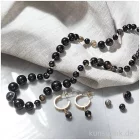 Artikelbild 3 des Artikels “Mini Bastelset Schmuck, Halskette + Ohrringe, Schwarz “