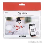 Artikelbild 3 des Artikels “Mini-Kreativ-Kit Wichteltür, Schneemann “