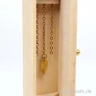 Artikelbild 3 des Artikels “Miniatur Standuhr, Natur, 4,5 x 18 x 2,5 cm “