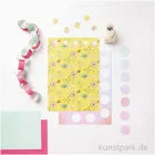 Artikelbild 3 des Artikels “Motivpapier Block - Futschikato, Flower Power, 24 Blatt “