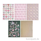 Artikelbild 3 des Artikels “Motivpapier Block La Vie en Rose, 23 Blatt “