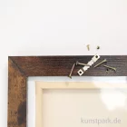 Artikelbild 3 des Artikels “Schattenfugenrahmen mit Keilrahmen - Walnuss “