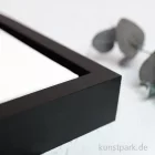 Artikelbild 3 des Artikels “Schattenfugenrahmen mit Keilrahmen - Schwarz “