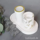 Artikelbild 3 des Artikels “Silikon Gießform - Kerzenhalter für Teelichter + Stabkerzen, ø52x71mm “