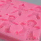 Artikelbild 3 des Artikels “Silikon-Gießform - Lebkuchen Figuren, 9,5 x 9,5 cm “