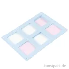 Artikelbild 3 des Artikels “Silikonform - 6 Quadrate, 21,5 x 14,5 x 2,5 cm “