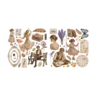 Artikelbild 3 des Artikels “Stamperia Rub On Transferfolien - Flowers and Poems, 6 Blatt “