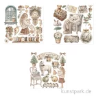 Artikelbild 3 des Artikels “Stamperia Rub On Transferfolien - White Christmas, 6 Blatt “