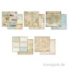 Artikelbild 3 des Artikels “Stamperia Scrapbooking Pad - Around the World, 30,5 x 30,5 cm, 10 Blatt “