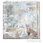 Artikelbild 3 des Artikels “Stamperia Scrappapier - Forest Fox, 30,5 x 30,5 cm “