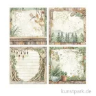 Artikelbild 3 des Artikels “Stamperia Scrappapier - Herbarium Silvae 4 Cards, 30,5 x 30,5 cm “
