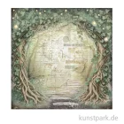 Artikelbild 3 des Artikels “Stamperia Scrappapier - Herbarium Silvae Bridge, 30,5 x 30,5 cm “