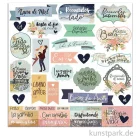 Artikelbild 3 des Artikels “Stamperia Scrappapier - Love Story Quotes, 30,5 x 30,5 cm “