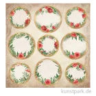 Artikelbild 3 des Artikels “Stamperia Scrappapier - Romantic Home for the Holidays Rounds 30,5 cm “