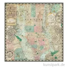 Artikelbild 3 des Artikels “Stamperia Scrappapier - Sir Vagabond Aviator Lady 30,5 x 30,5 cm “