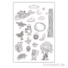 Artikelbild 3 des Artikels “Stamperia Soft Mould (Gießform) - Hidden Grove, A4 “