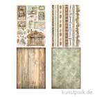 Artikelbild 3 des Artikels “Stamperia Washi Pad - Alterego, 8 Blatt, A5 “